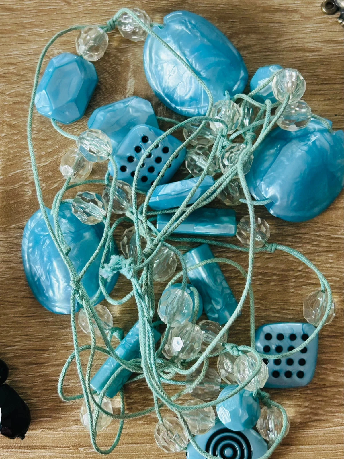 Vintage groot lot oude sieraden voor upcycling – photo 6